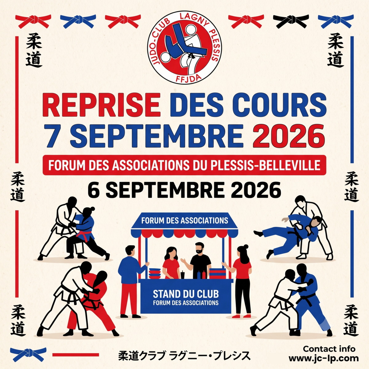 Reprise le 7 Septembre